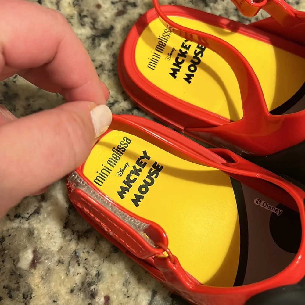 COPY - Kids 11 Unisex Melissa x Disney Mickey & Friends Water Resist Slingback … - Picture 9 of 12